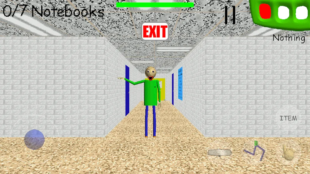 Baldi's Basics Classic  [МОД Menu] Screenshot 1