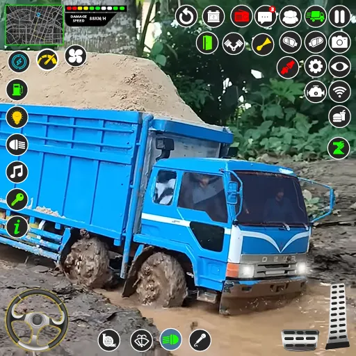 Mud Truck Runner Simulator 3D  [МОД Menu] Screenshot 1