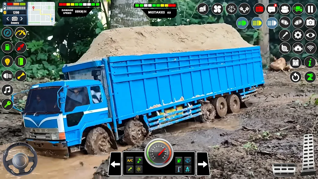 Mud Truck Runner Simulator 3D  [МОД Menu] Screenshot 4