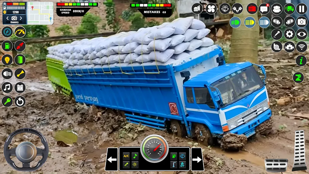 Mud Truck Runner Simulator 3D  [МОД Menu] Screenshot 5