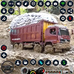 Взломанная Mud Truck Runner Simulator 3D  [МОД Menu] - последняя версия apk на Андроид