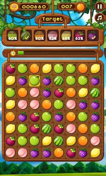 Fruit Break (Фруит Брейк)  [МОД Бесконечные монеты] Screenshot 4