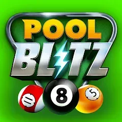 Скачать взлом Pool Blitz (Пул Блиц)  [МОД Бесконечные деньги] - стабильная версия apk на Андроид