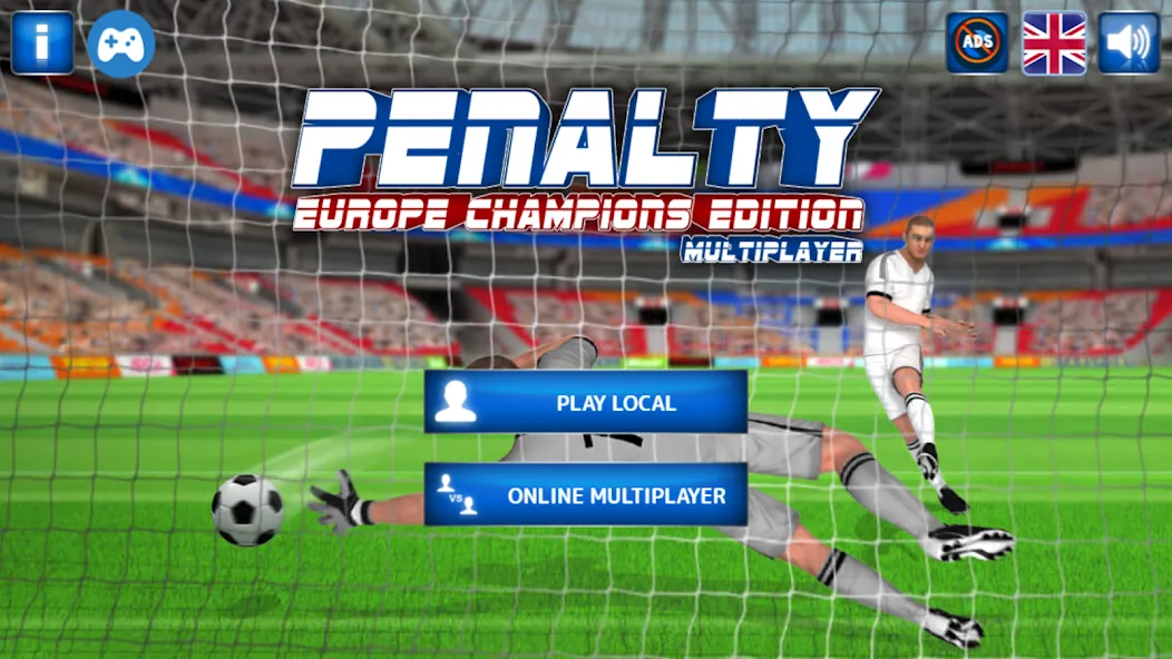 Penalty Challenge Multiplayer  [МОД Много монет] Screenshot 1