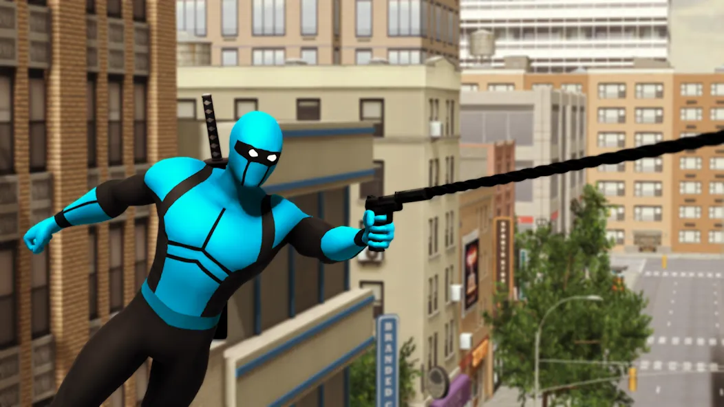 Blue Ninja : Superhero Game (Блу Ниндзя)  [МОД Unlimited Money] Screenshot 3