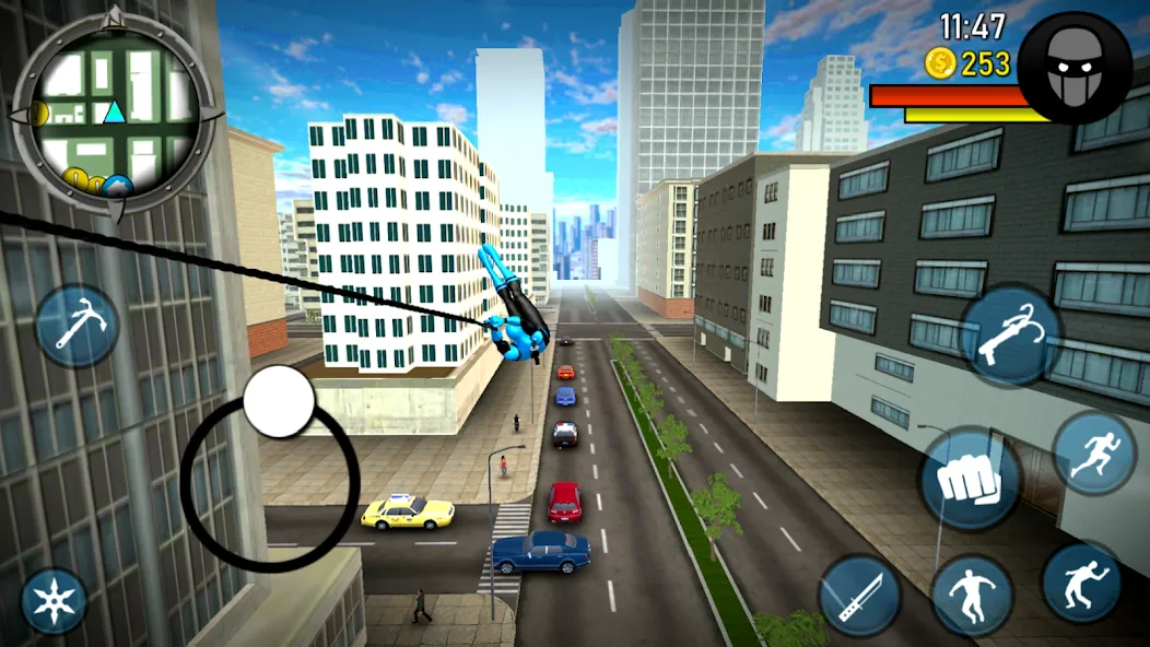 Blue Ninja : Superhero Game (Блу Ниндзя)  [МОД Unlimited Money] Screenshot 5