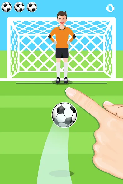 Penalty Shootout Game Offline (Пенальти игра без подключения к интернету)  [МОД Unlimited Money] Screenshot 2