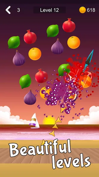 Fruit Sniper (Фрут Снайпер)  [МОД Много денег] Screenshot 3