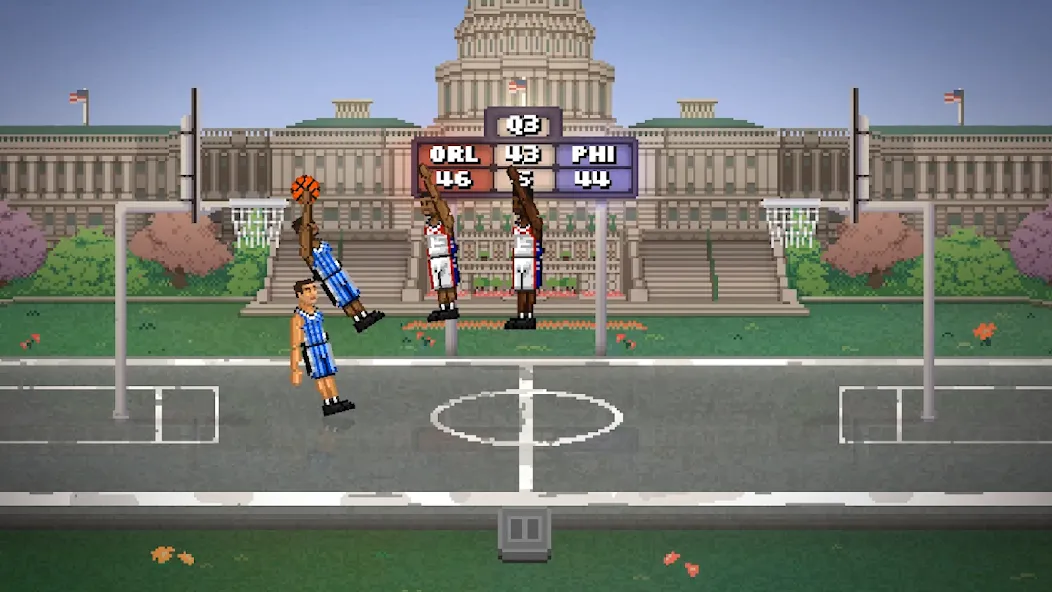 Bouncy Basketball (Баунси Баскетбол)  [МОД Unlimited Money] Screenshot 2