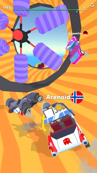 Ramp Racing 3D — Extreme Race  [МОД Mega Pack] Screenshot 3