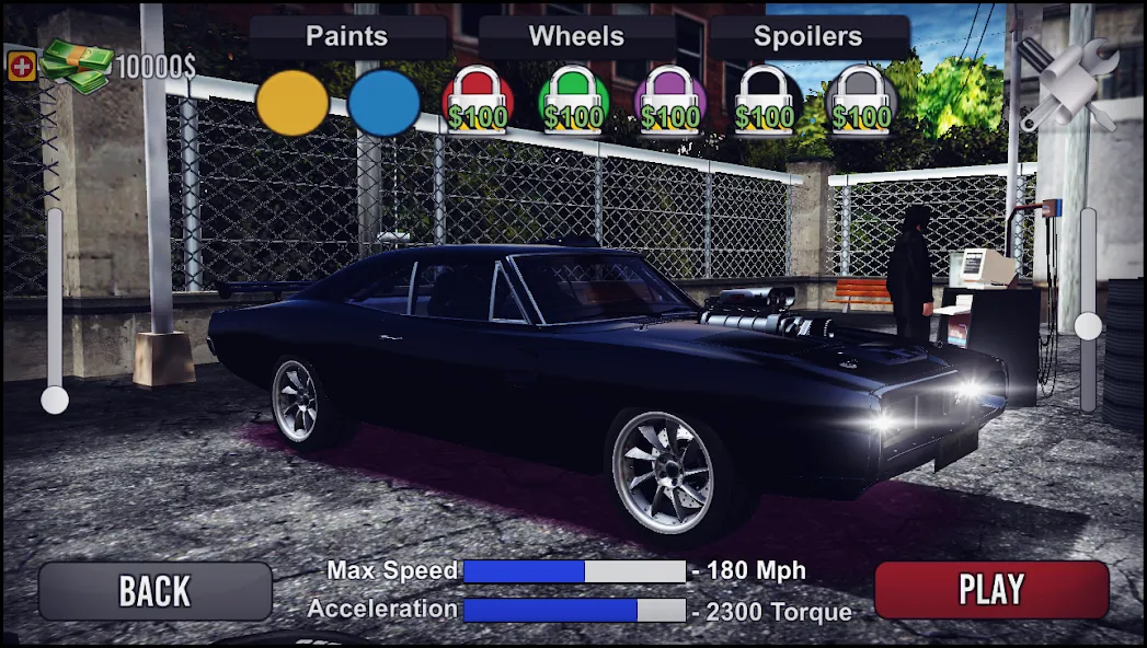 Charger Drift Simulator (Чарджер Дрифт Симулятор)  [МОД Menu] Screenshot 2