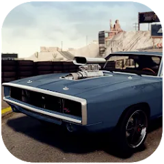 Скачать взлом Charger Drift Simulator (Чарджер Дрифт Симулятор)  [МОД Menu] - стабильная версия apk на Андроид