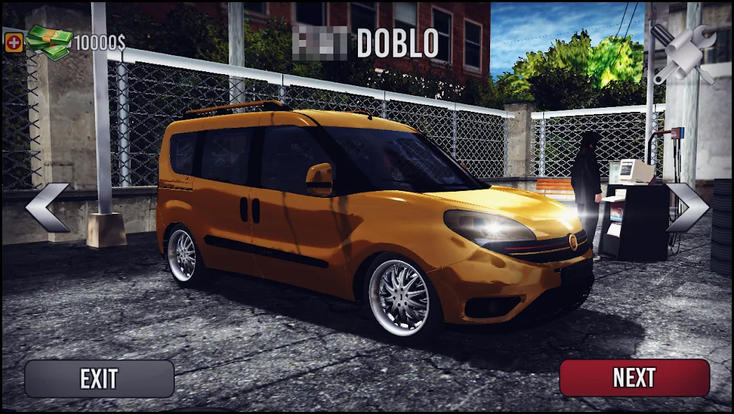 Doblo Drift Simulator (Добло Дрифт Симулятор)  [МОД Много монет] Screenshot 1