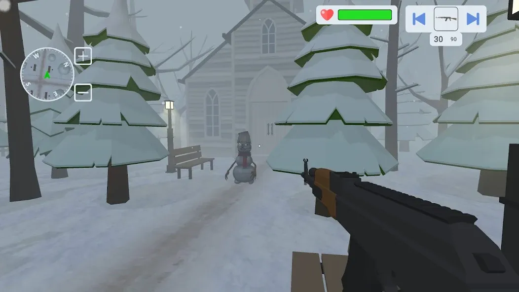 Evil Snowmen 2 (Ивил Сномен 2)  [МОД Все открыто] Screenshot 1