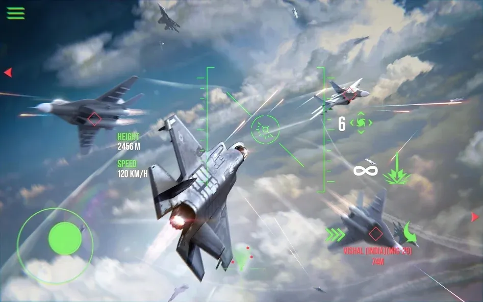 Modern Warplanes: PvP Warfare (Модерн Варплейнс)  [МОД Menu] Screenshot 4