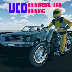 Скачать взломанную Universal Car Driving (Юниверсал Кар Драйвинг)  [МОД Все открыто] - полная версия apk на Андроид