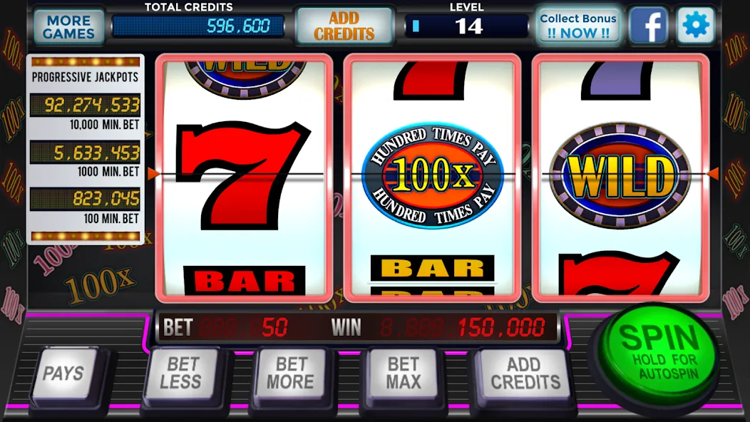 777 Slots Casino Classic Slots (Слоты Казино Классические Слоты)  [МОД Много денег] Screenshot 1