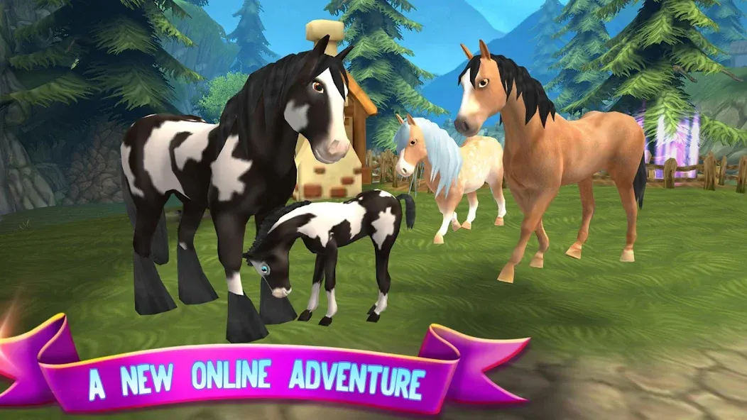 Horse Paradise: My Dream Ranch  [МОД Бесконечные монеты] Screenshot 2