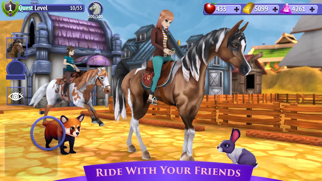 Horse Riding Tales - Wild Pony (Хорс Райдинг Тейлс)  [МОД Меню] Screenshot 5