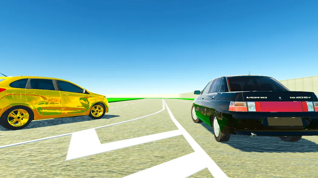 Lada Drift Simulator - Online  [МОД Menu] Screenshot 3