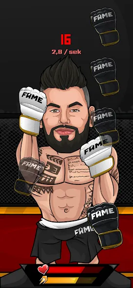 FAME MMA APP (ФЕЙМ ММА АПП)  [МОД Mega Pack] Screenshot 3