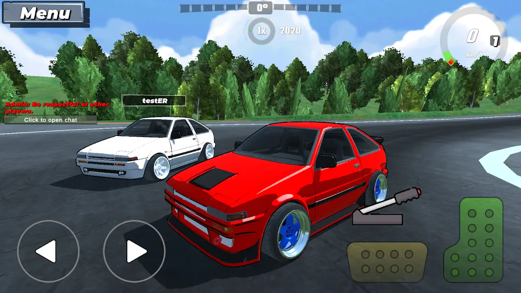 Drift King: Online (Дрифт Кинг)  [МОД Меню] Screenshot 1