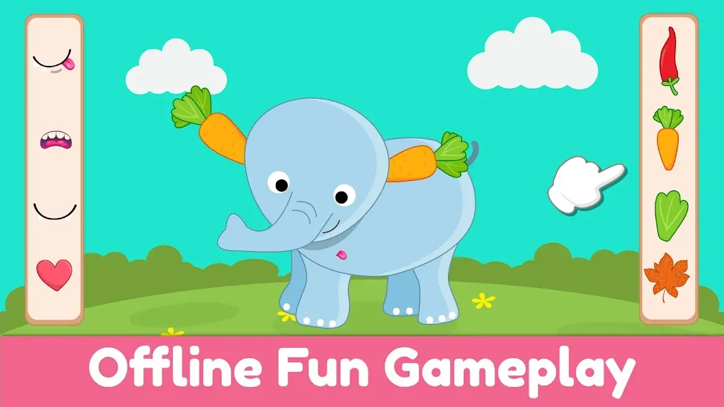 ElePant Kids Learning Games 2+  [МОД Меню] Screenshot 4