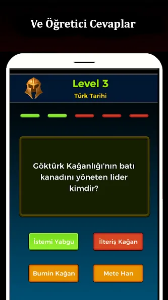 Tarih Bilgi Yarışması  [МОД Unlimited Money] Screenshot 2