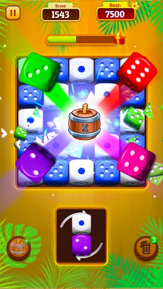 Dice Merge: Dice Mania Game (Дайс Мердж)  [МОД Mega Pack] Screenshot 2