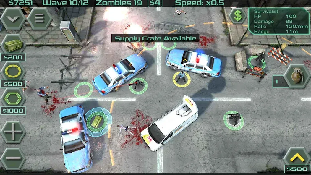 Zombie Defense (Зомби Дефенс)  [МОД Бесконечные деньги] Screenshot 3