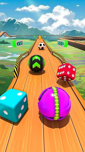 Rolling Ball Game Hop Ball Run (Гоинг Боллс Гейм)  [МОД Mega Pack] Screenshot 2