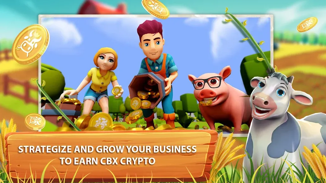 CropBytes: A Crypto Farm Game (КропБайтс)  [МОД Menu] Screenshot 2