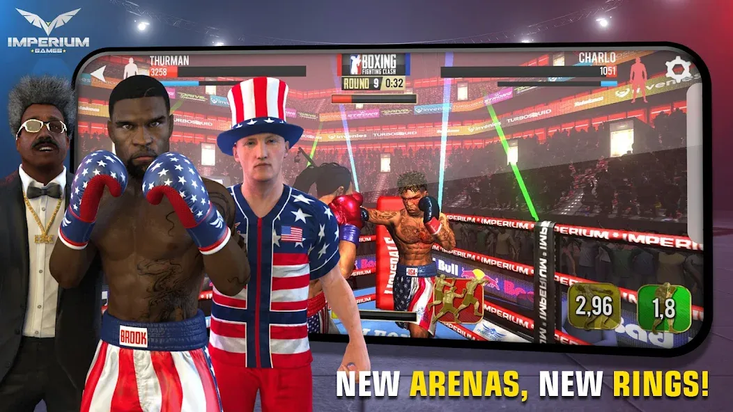 Boxing - Fighting Clash (Боксинг)  [МОД Unlimited Money] Screenshot 3