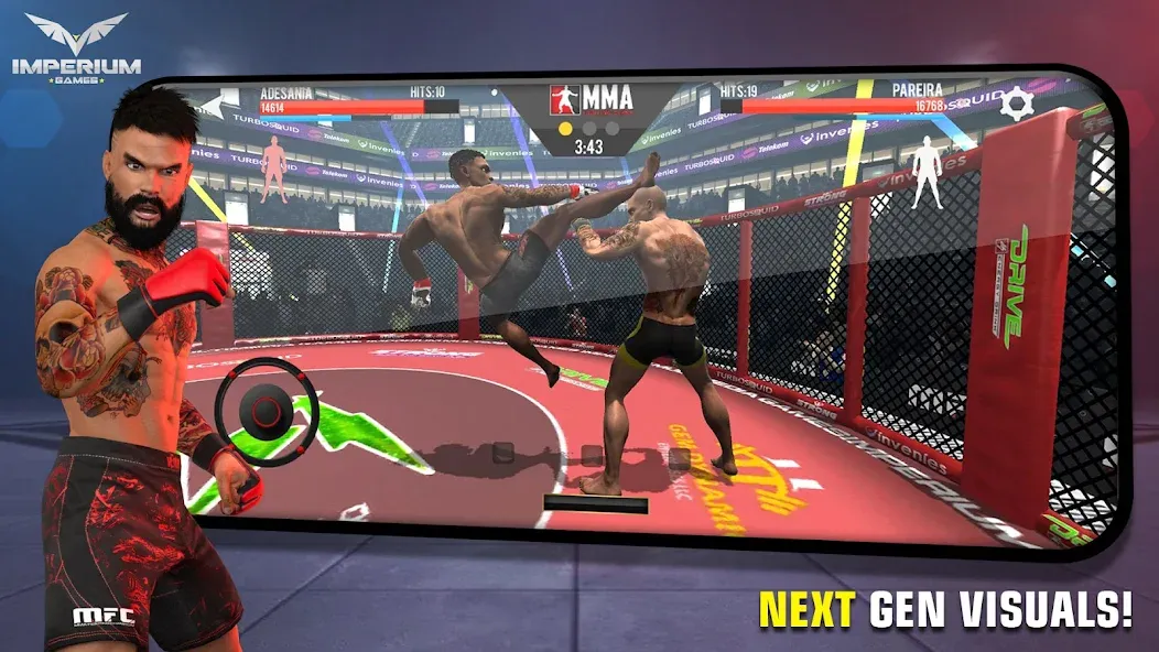 MMA Fighting Clash (ММА Файтинг Клэш)  [МОД Unlocked] Screenshot 1