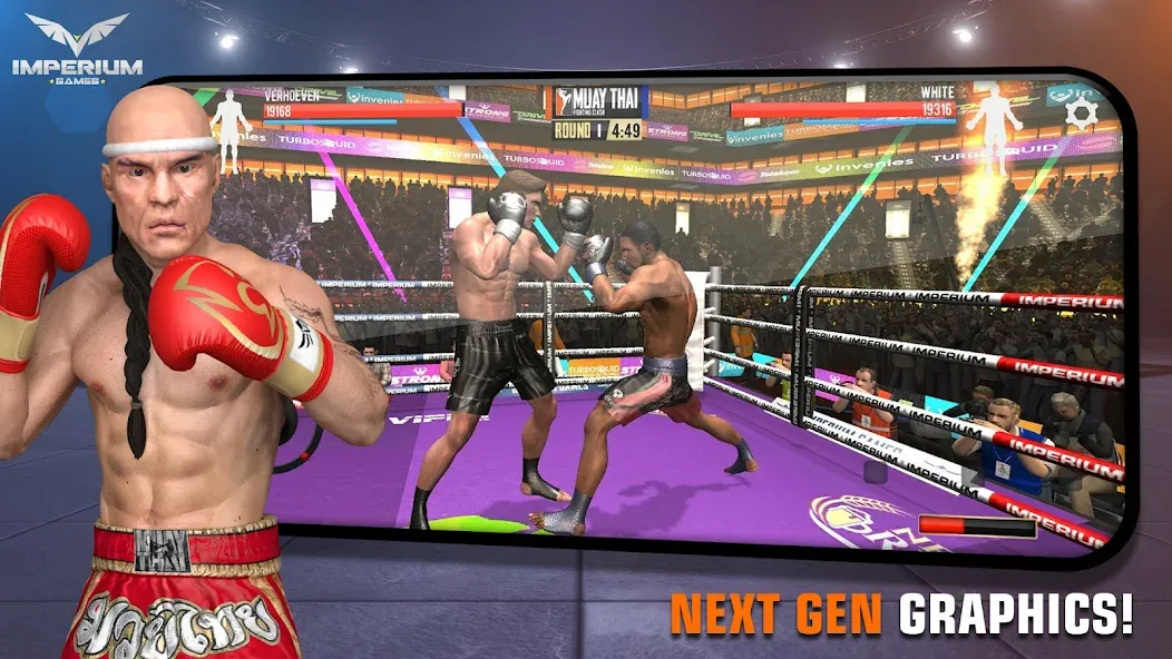 Muay Thai 2 - Fighting Clash (Муай Тай 2)  [МОД Много монет] Screenshot 1