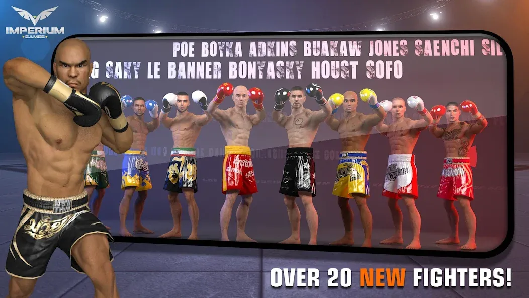 Muay Thai 2 - Fighting Clash (Муай Тай 2)  [МОД Много монет] Screenshot 3