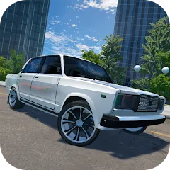 Скачать взломанную Russian Car Lada 3D  [МОД Бесконечные монеты] - последняя версия apk на Андроид