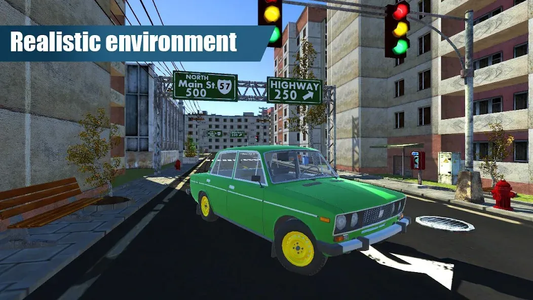 Russian Cars - USSR Version  [МОД Меню] Screenshot 1