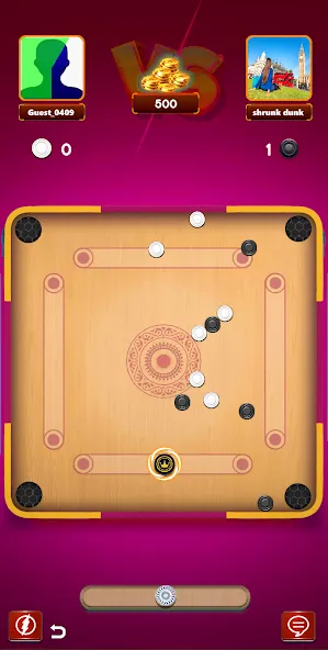 Carrom Board Clash : Pool game (Карром борд пул игра)  [МОД Menu] Screenshot 3