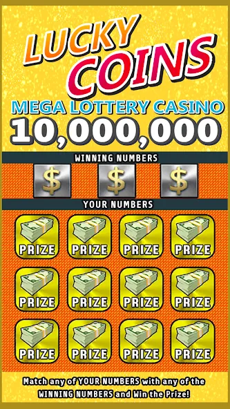 Scratch Off Lottery Casino (Скретч Офф Лотерейное Казино)  [МОД Бесконечные монеты] Screenshot 4