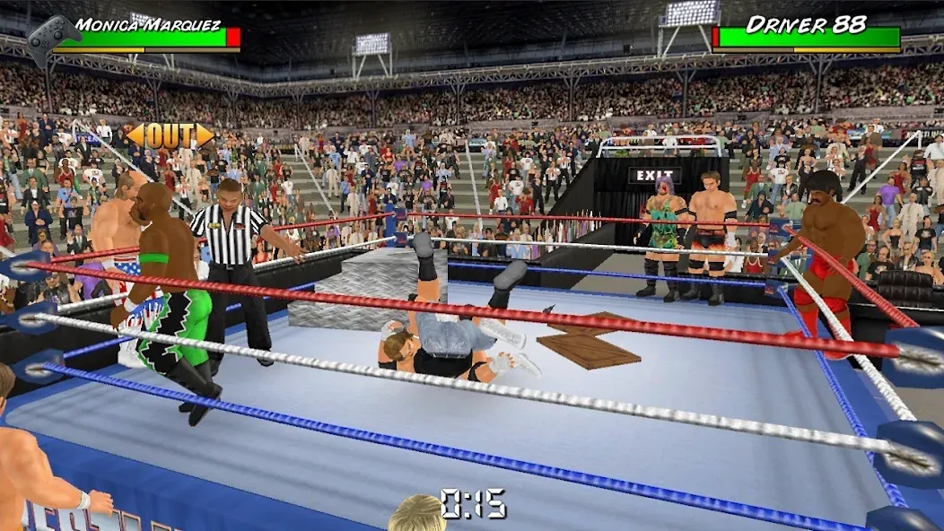 Wrestling Empire (Рестлинг Импайр)  [МОД Меню] Screenshot 5