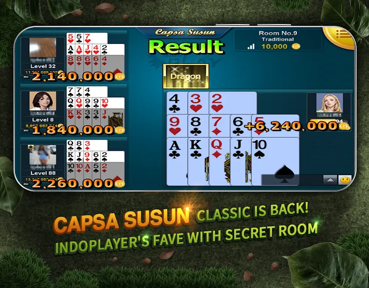 Indoplay-Capsa Domino QQ Poker (Индоплэй)  [МОД Все открыто] Screenshot 2