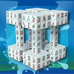 Скачать взломанную Stacker Mahjong 3D (Стаккер Маджонг 3Д)  [МОД Unlocked] - последняя версия apk на Андроид