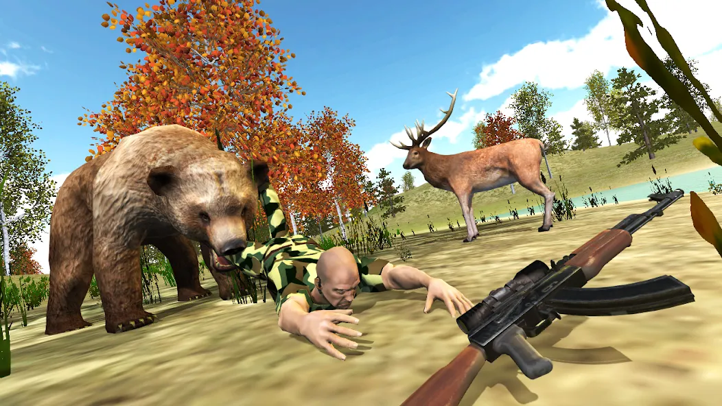 Hunting Simulator 4x4  [МОД Все открыто] Screenshot 4