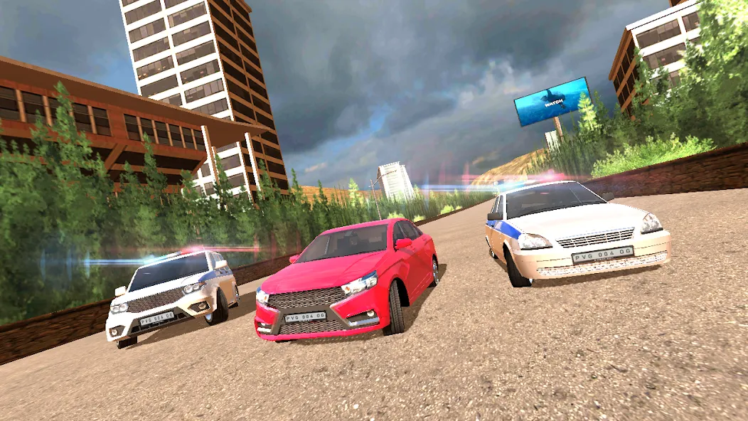 Police Car Chase  [МОД Много денег] Screenshot 3