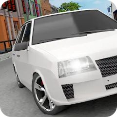 Скачать взломанную Russian Cars: 99 and 9 in City  [МОД Unlocked] - полная версия apk на Андроид