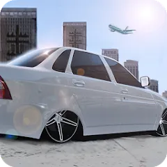 Взлом Russian Cars: Priorik  [МОД Много денег] - полная версия apk на Андроид