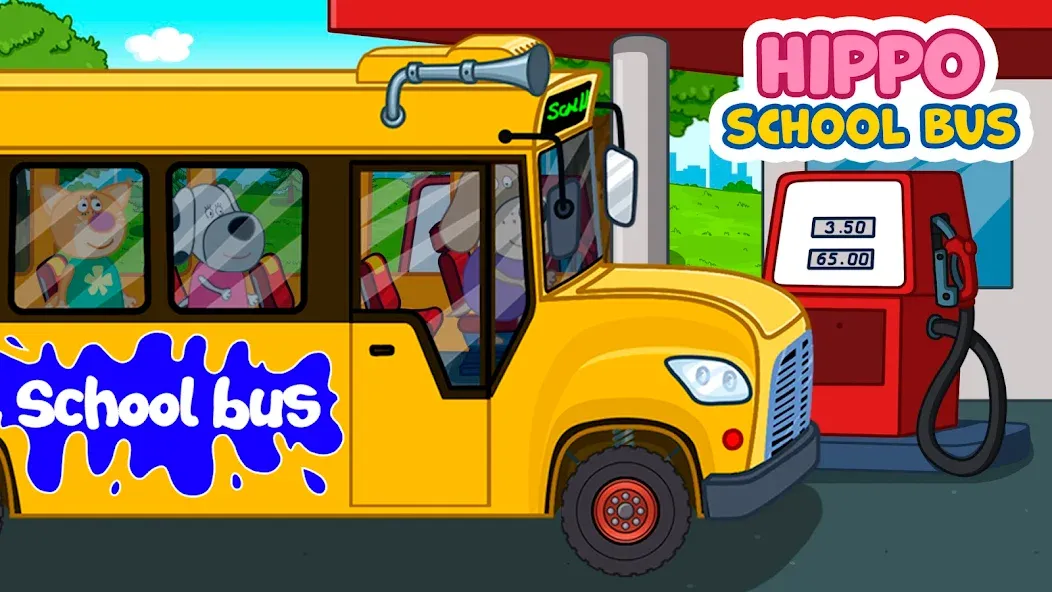 Kids School Bus Adventure  [МОД Меню] Screenshot 2