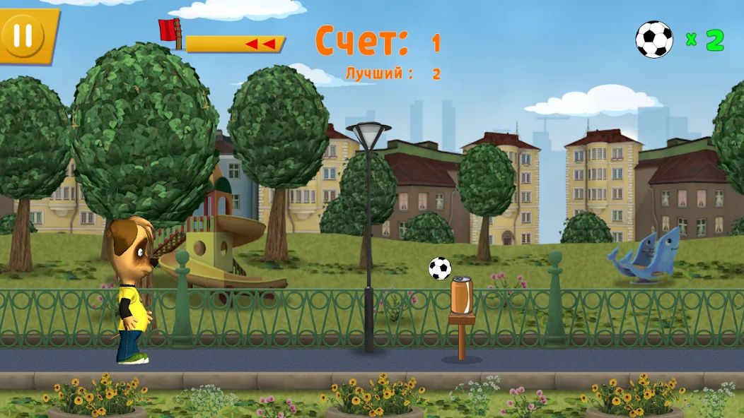 Pooches: Street Soccer  [МОД Меню] Screenshot 2