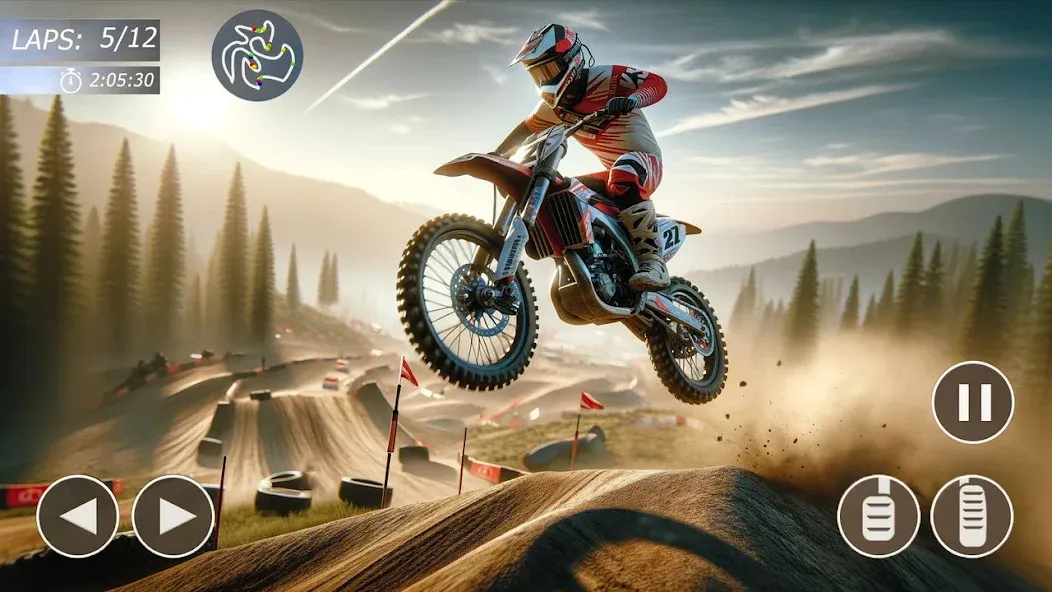 MX Bikes: Motocross Dirt bikes  [МОД Много денег] Screenshot 1